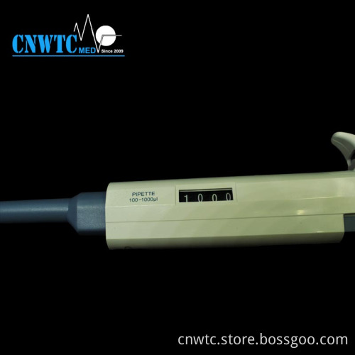 Adjustable Variable Volume Pipette: 0.5UL to 10UL Single-channel Pipettor